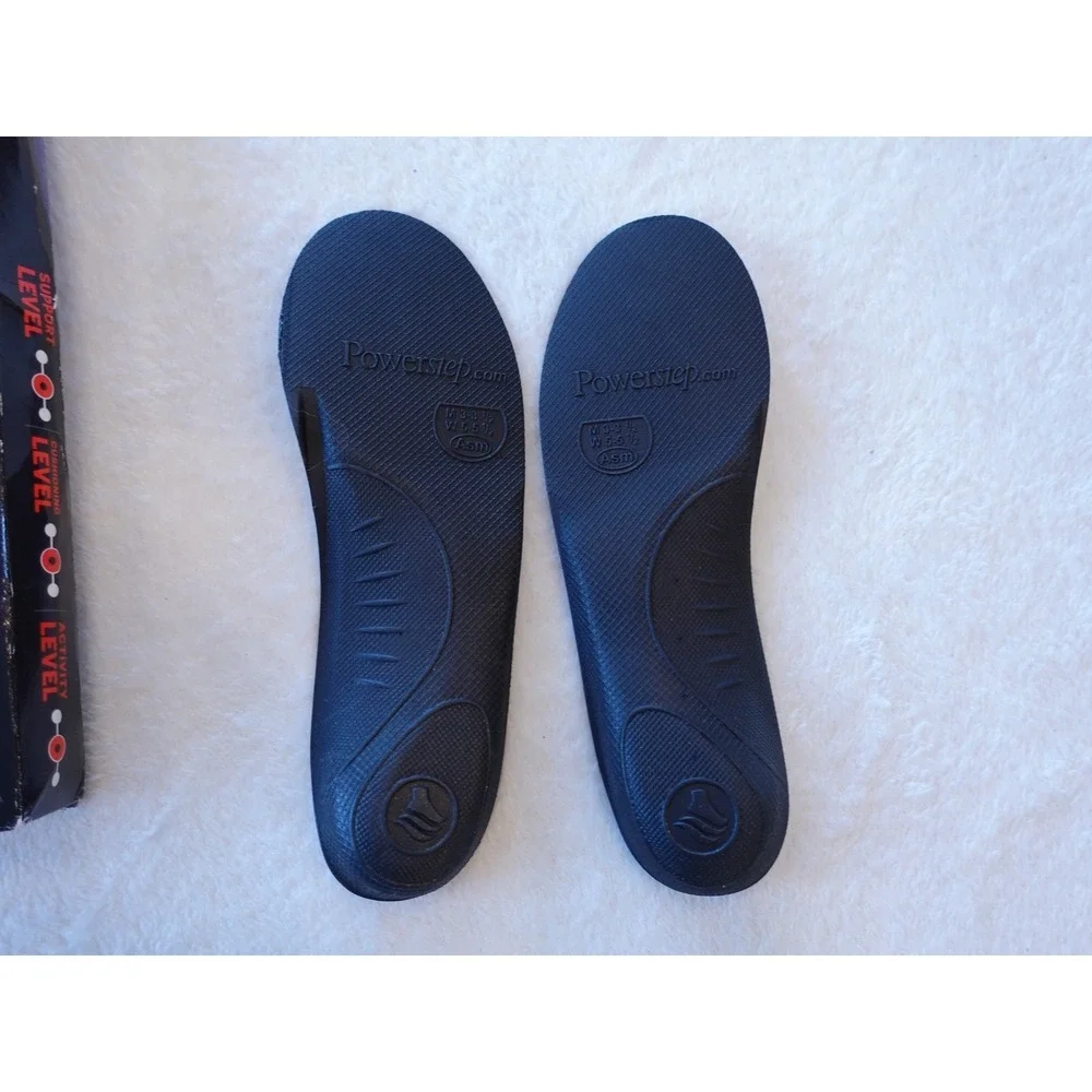 Powerstep‎ Support Insoles W 5 - 5.5 / M 3 - 3.5 - OPEN BOX Arch Support Plantar